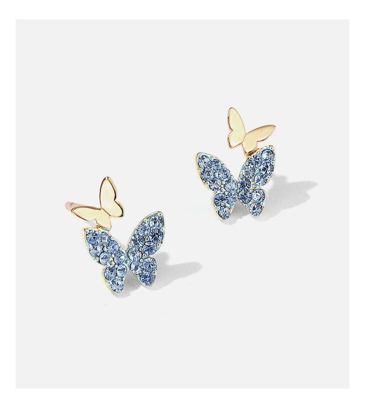 ZEGL Butterfly Small and Delicate Earrings
