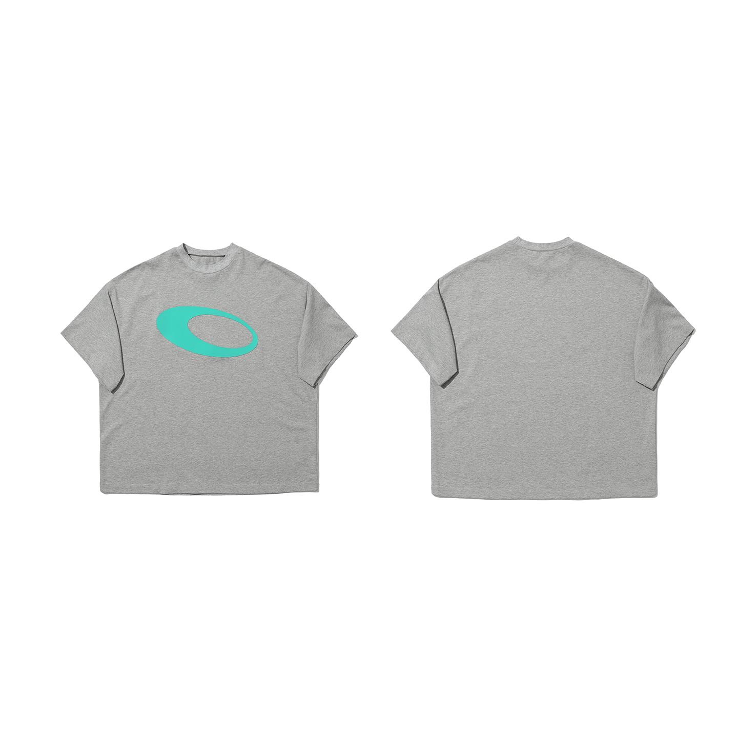 VULCAN Color Matching Printing Loose Round Neck Tee