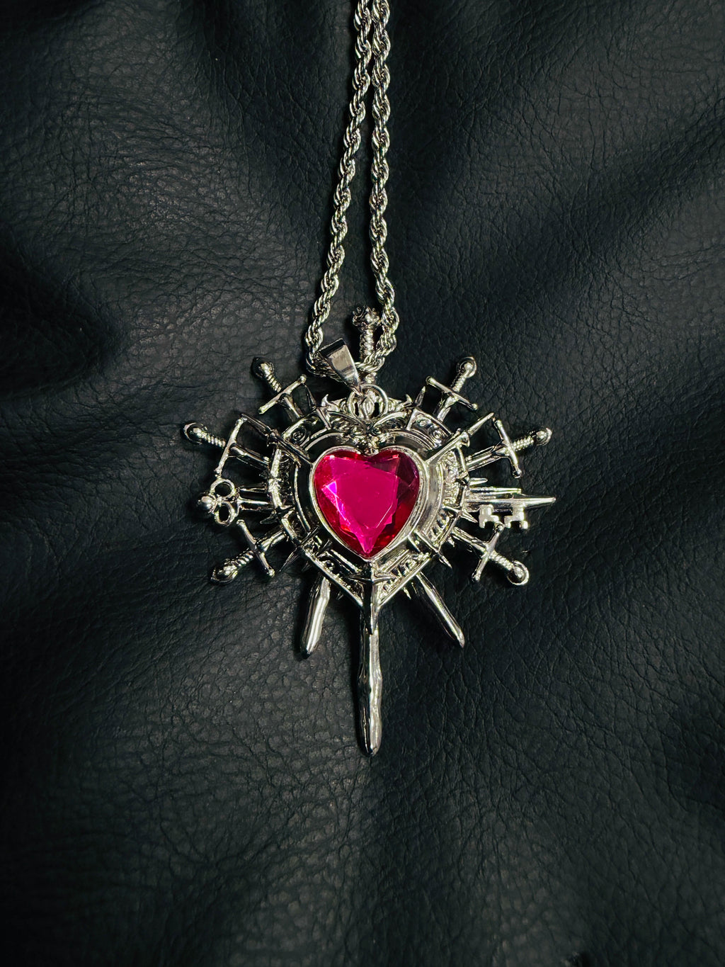 PAIKI Retro Love Splicing Necklace