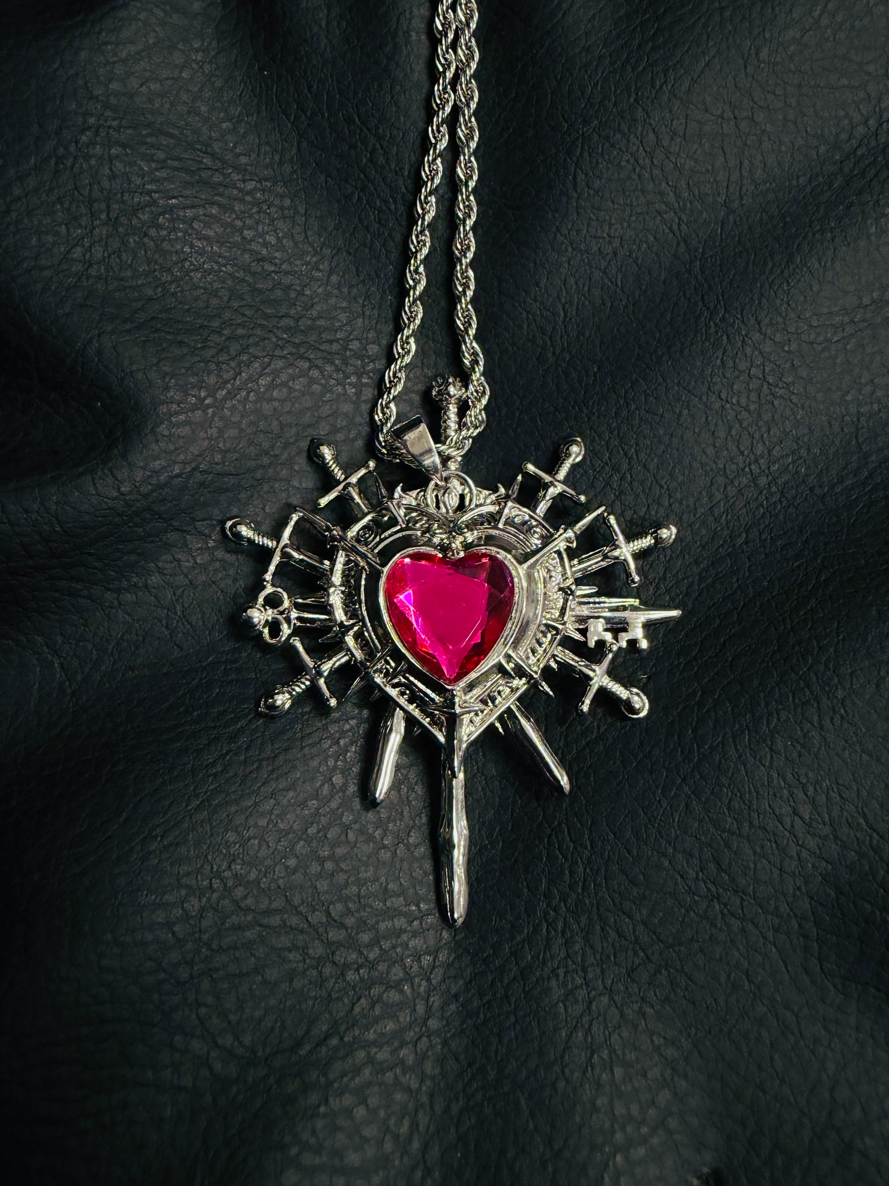 PAIKI Retro Love Splicing Necklace