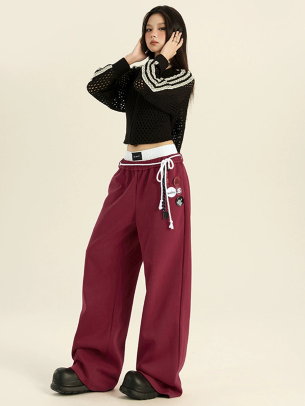KPSR Straight Versatile Casual Pants