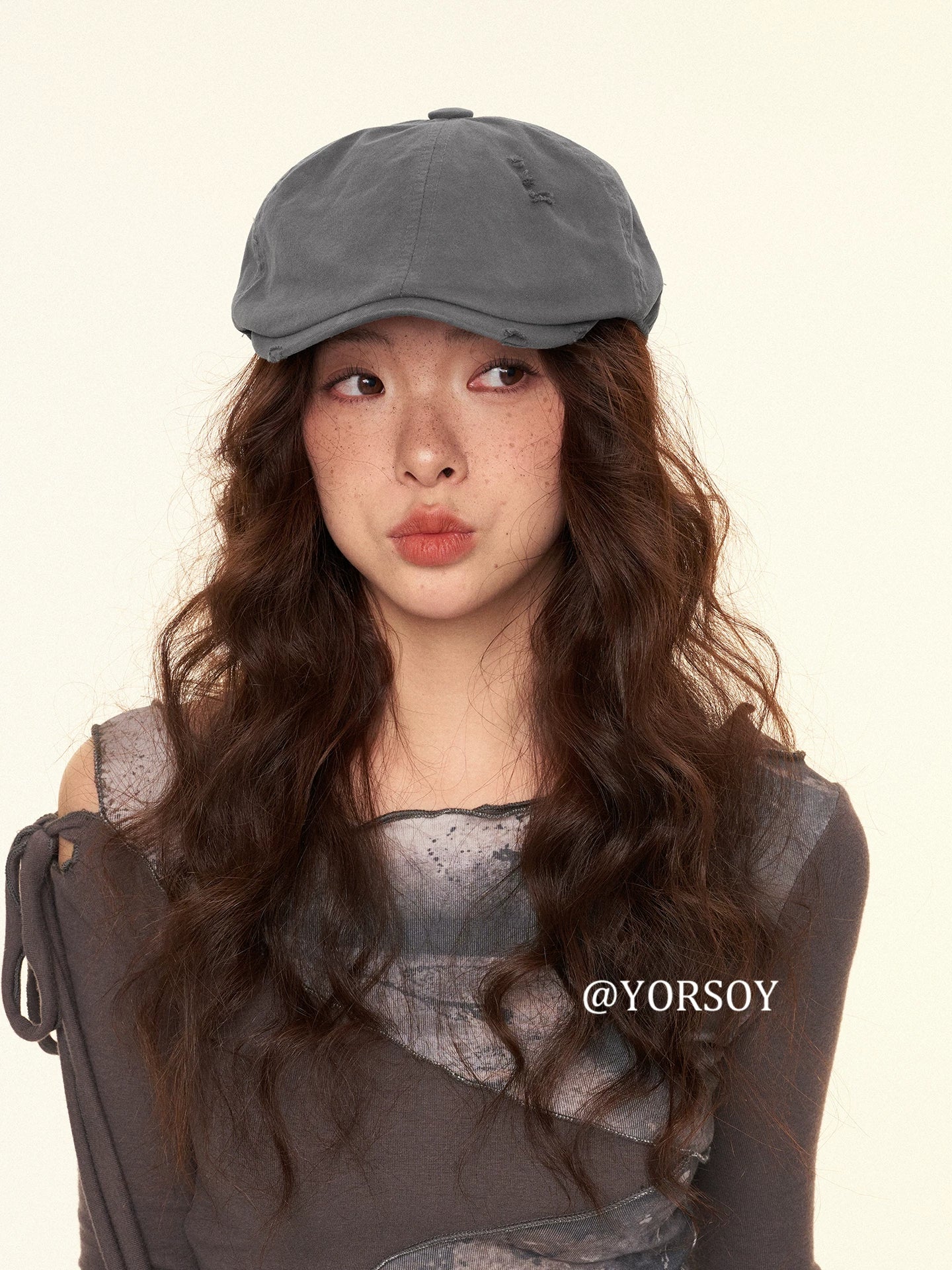 YORSOY Retro Old Ripped Cap