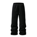 KARMANISTIC Vintage Loose Wide Leg Embroidered Sweatpants Set