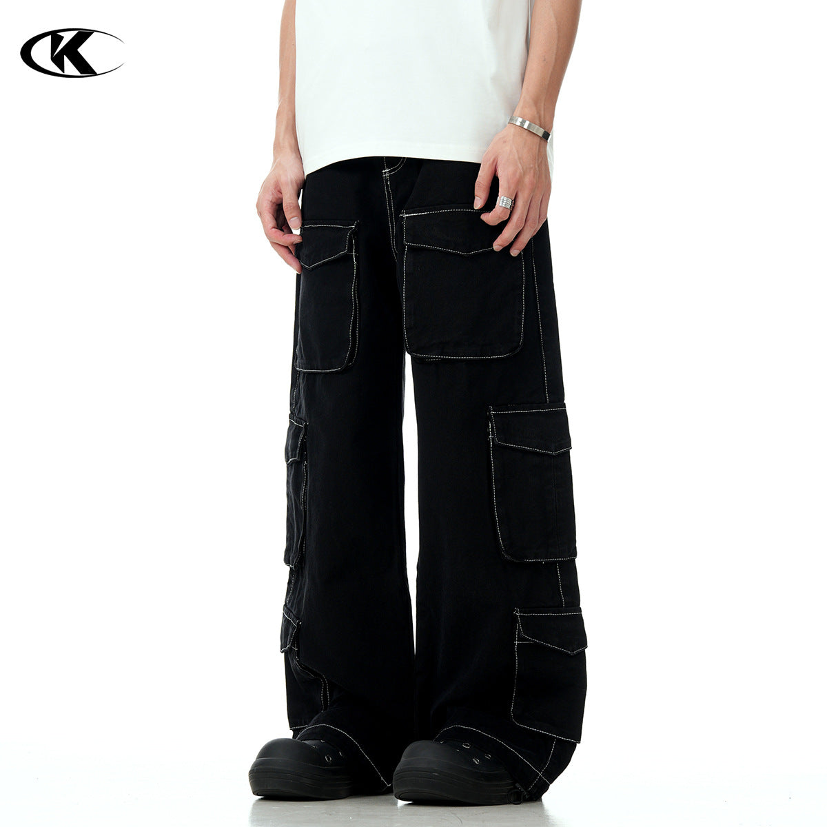 11KN bright line multi-pocket Pants