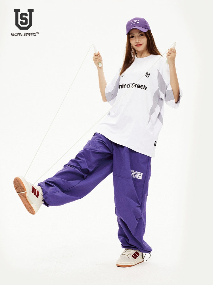 US Streamer Paratrooper Pants American Loose Casual Overalls