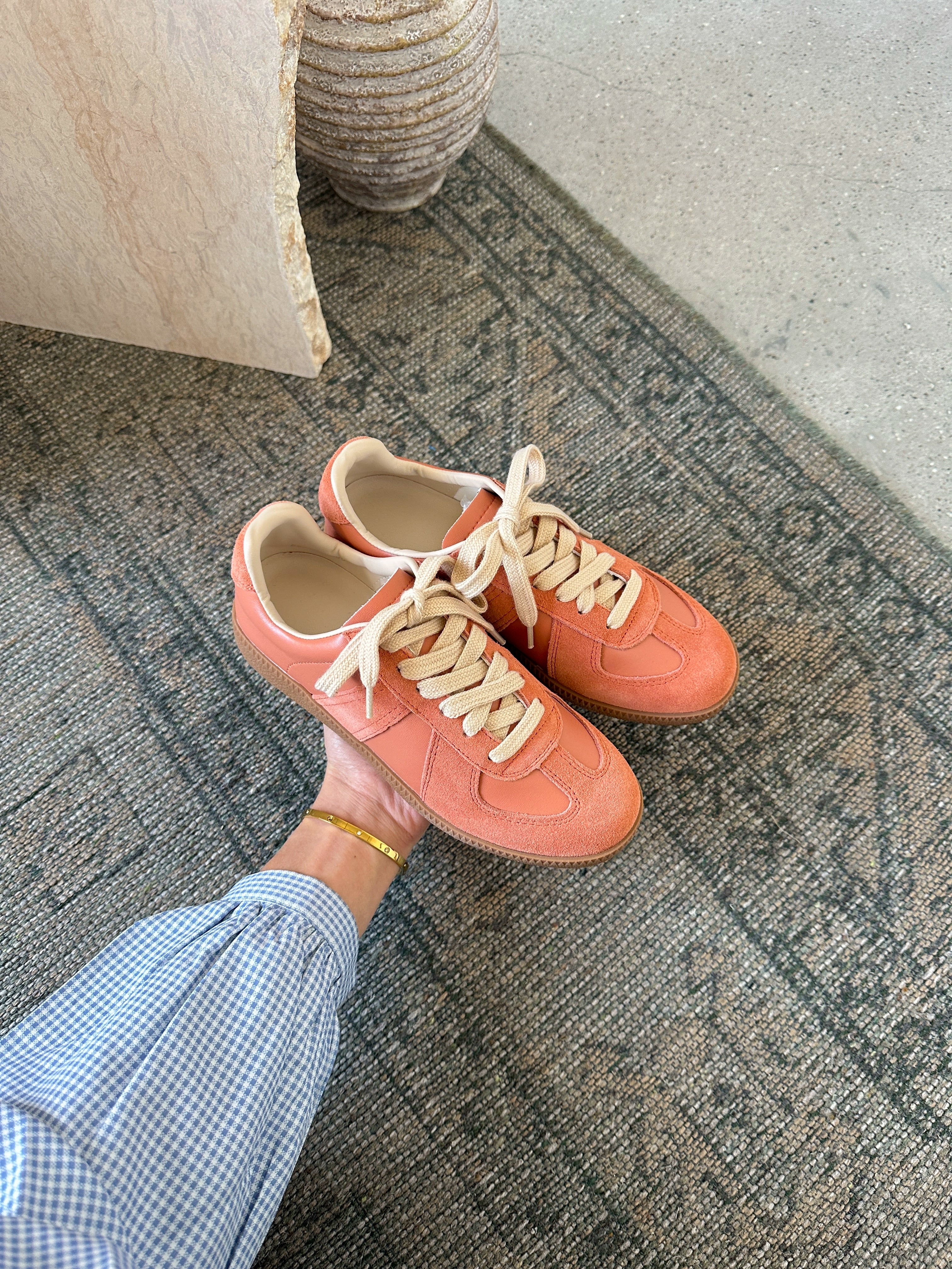 Lidaren Produced Vintage Inner Heightening Sneakers