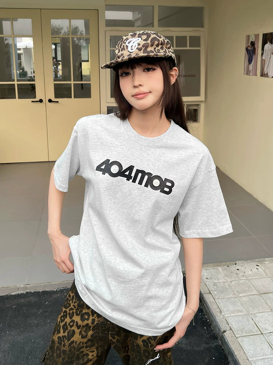 404MOB Simple Loose Versatile Tee