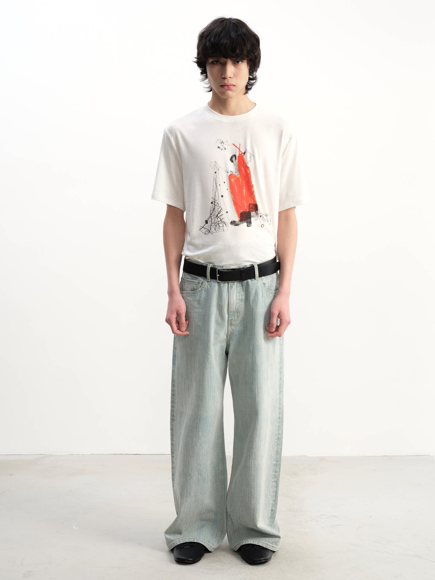 JCAESAR Digital Direct Injection Printing Loose Tee