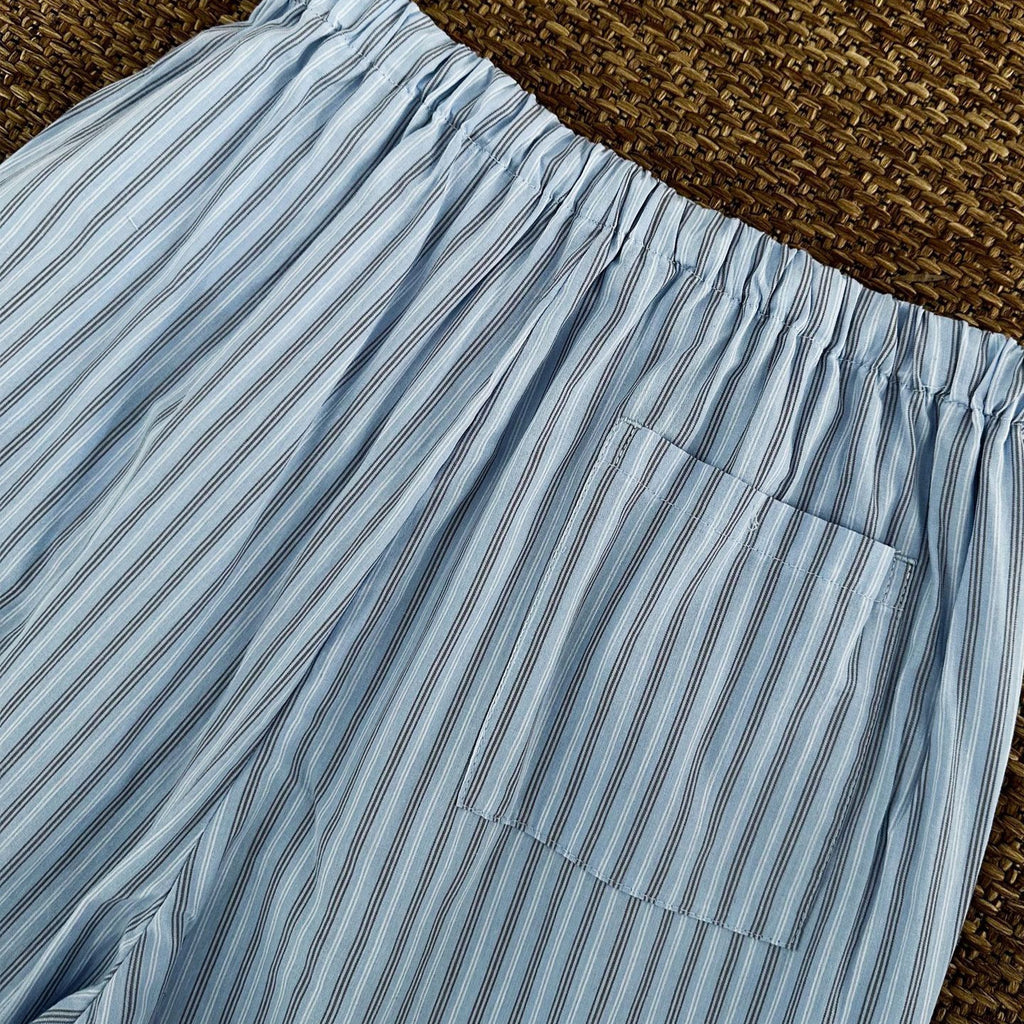 11KN Lazy Vertical Striped Casual Pants