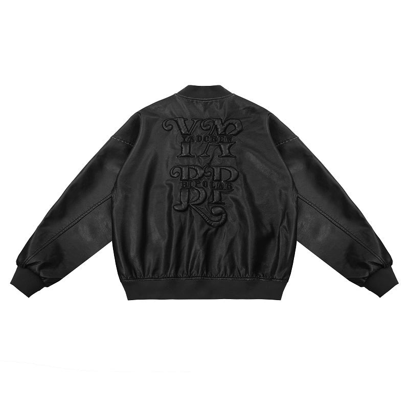 YADcrew x BIPOLAR LIMITED Leather Jacket