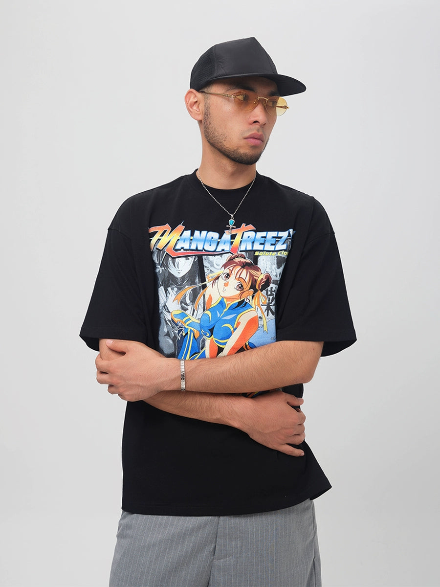 ComicTree Cartoon Street Fighter Tee