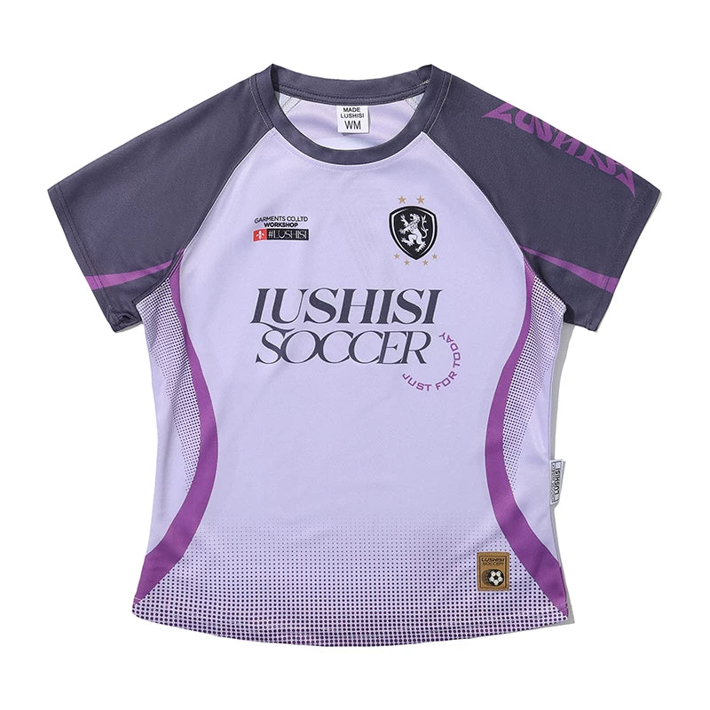 LUSHISI Moisture Wicking Exercise Tee