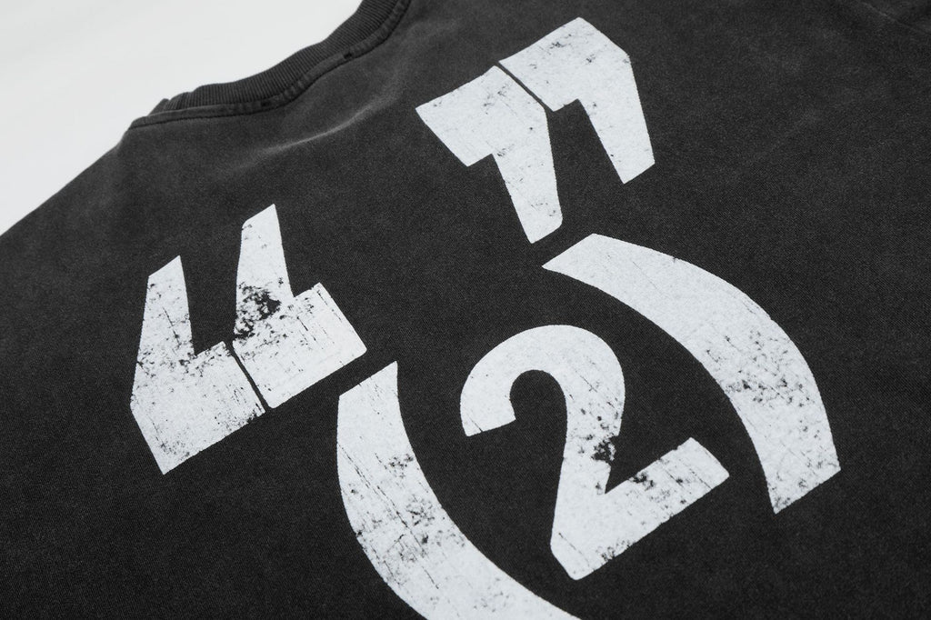 11KN Retro Loose Old Casual Tee