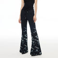 THELIGHT Flash Print Casual Micro Sweatpants