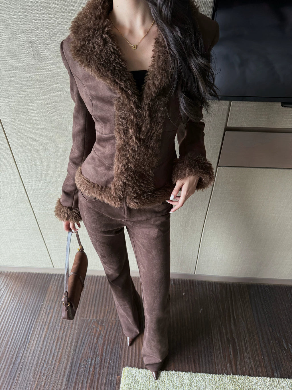 LLROGE Mao Mao Vintage Versatile Skirt Set