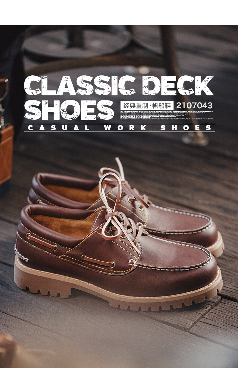 Madden three-eye sailing shoes