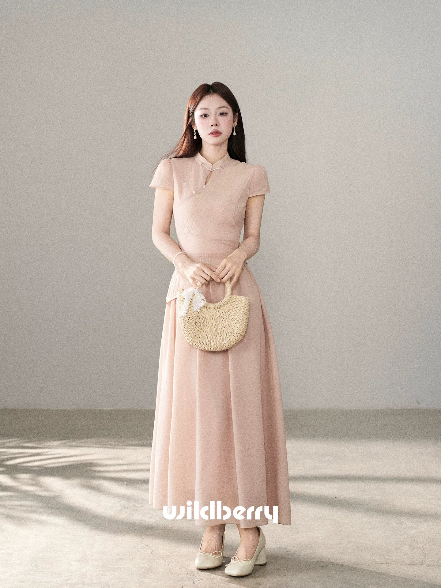 Wildberry Unique Chic Temperament Long Skirt