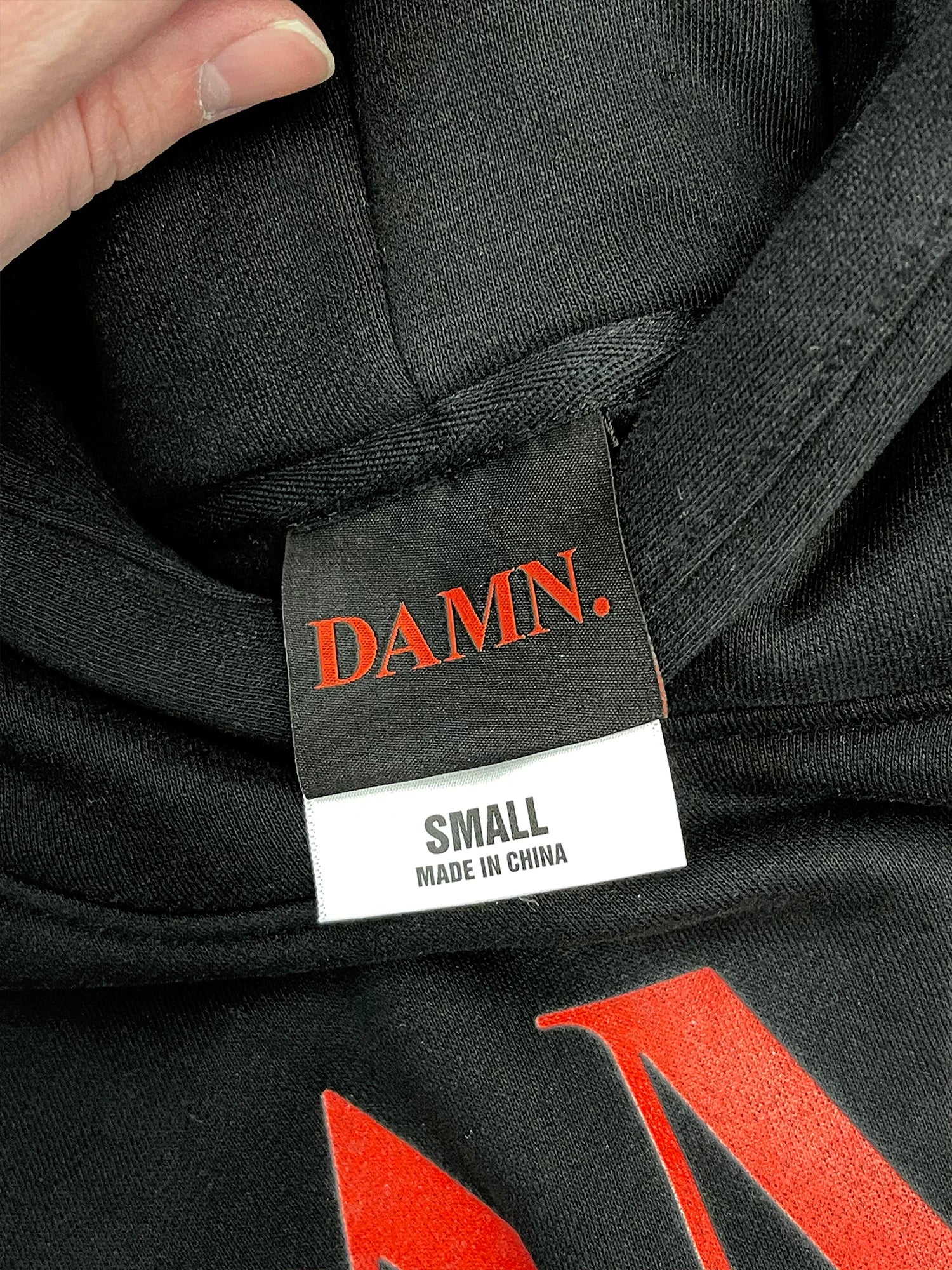 DKNT DAMN Kendrick Lamar hoodie