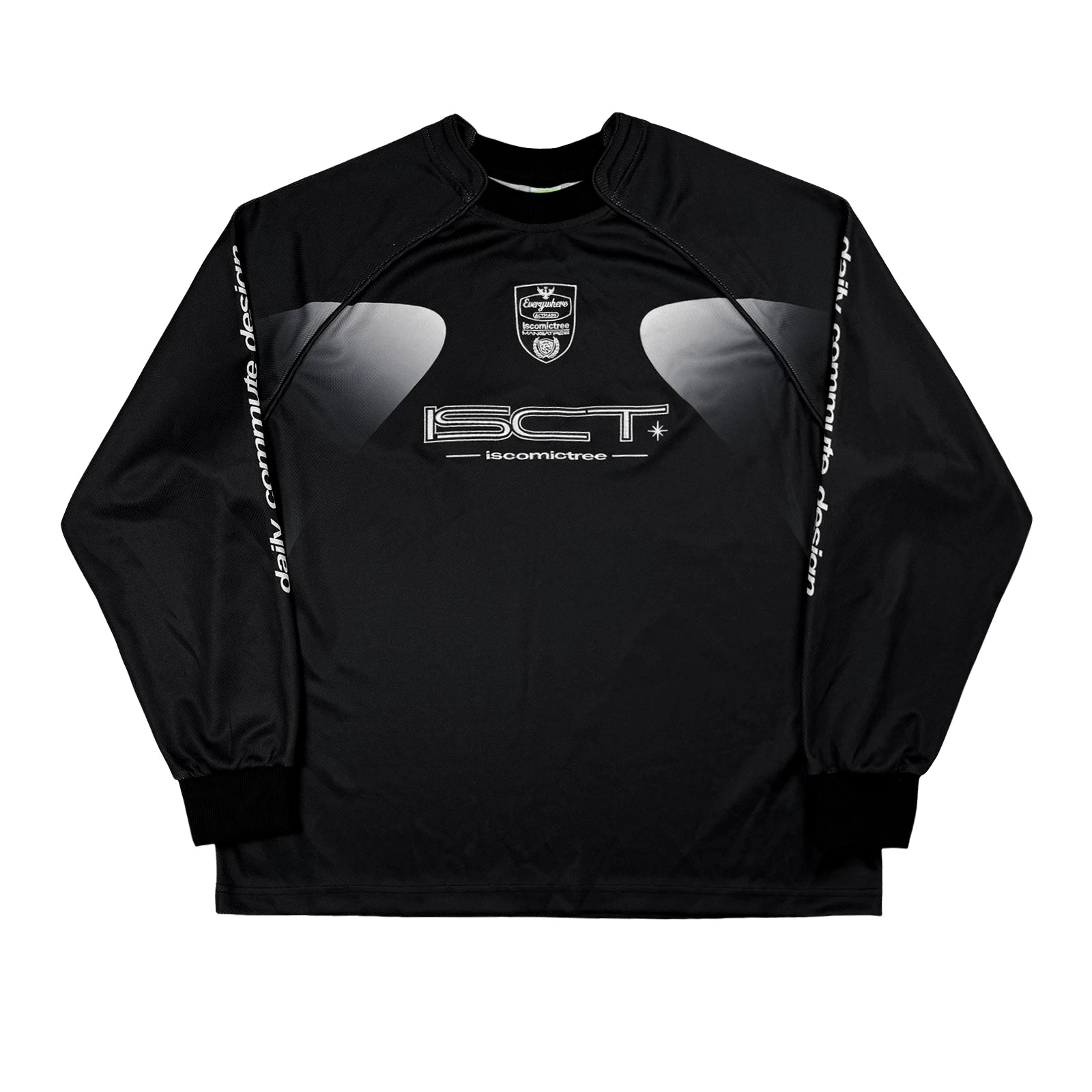 ComicTree Gradual Change Embroidery Casual Long Sleeve