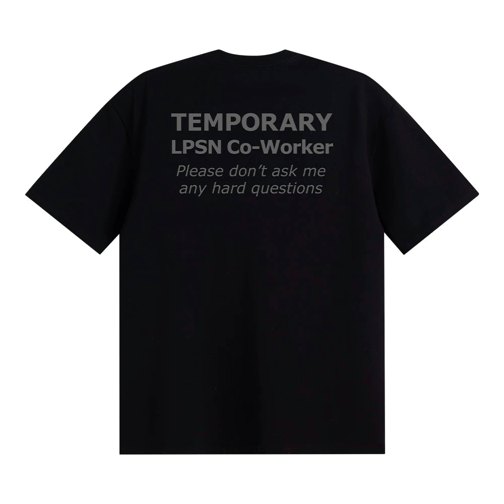 Loopsoon Fun Text Print Versatile Fashion Tee