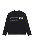 Ironthorn Vintage Small Neckline Loose Casual Long Sleeves