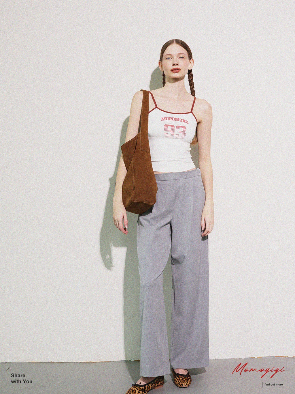 Momogigi Vintage Lazy Commuter Large Capacity Tote Bag