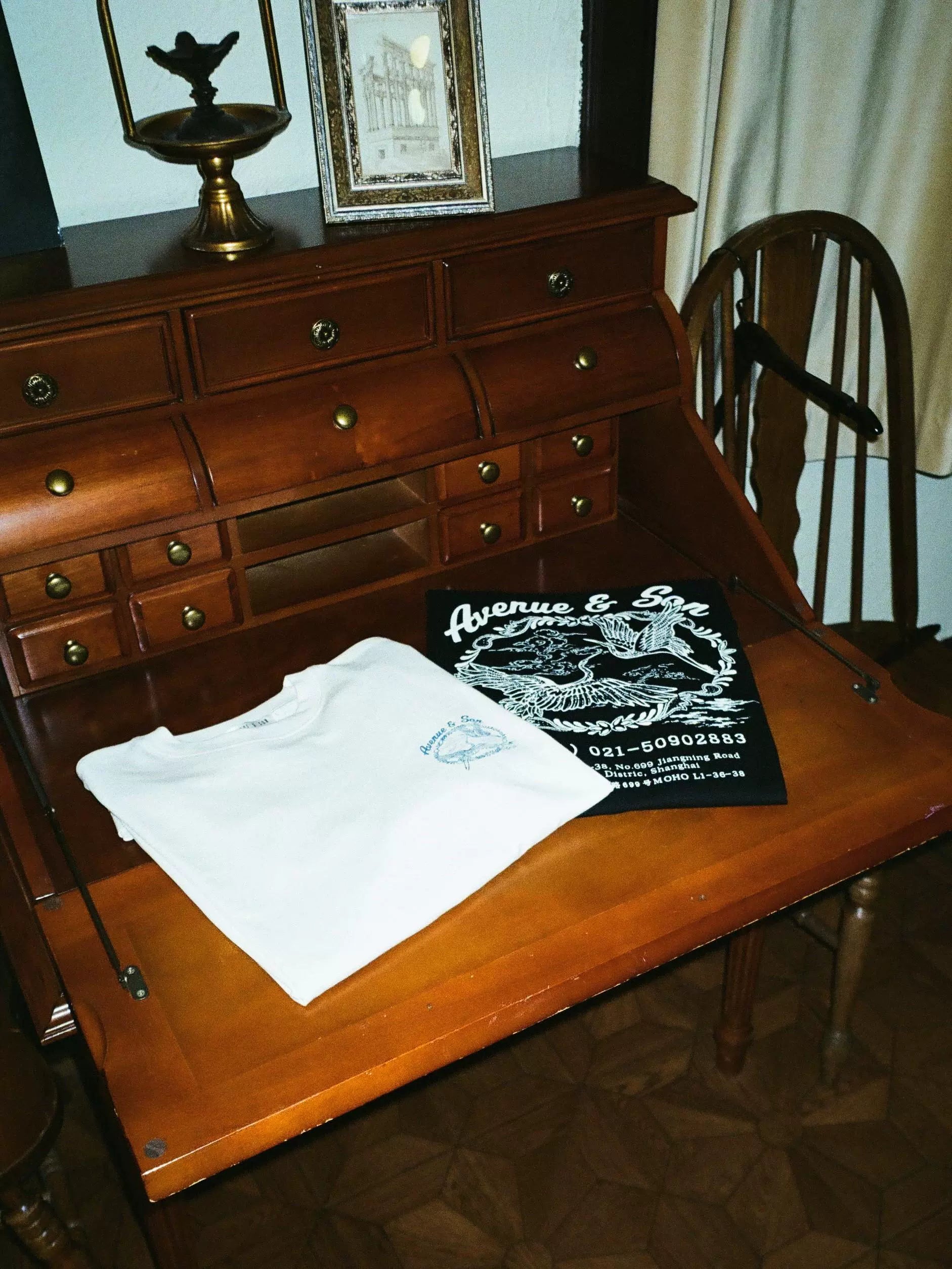 AVENUESON Casual Crew Neck Versatile Long Sleeve