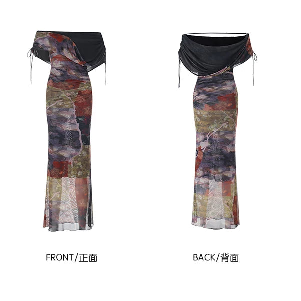 INSTUNNING One-word Shoulder Slim-fit Dress