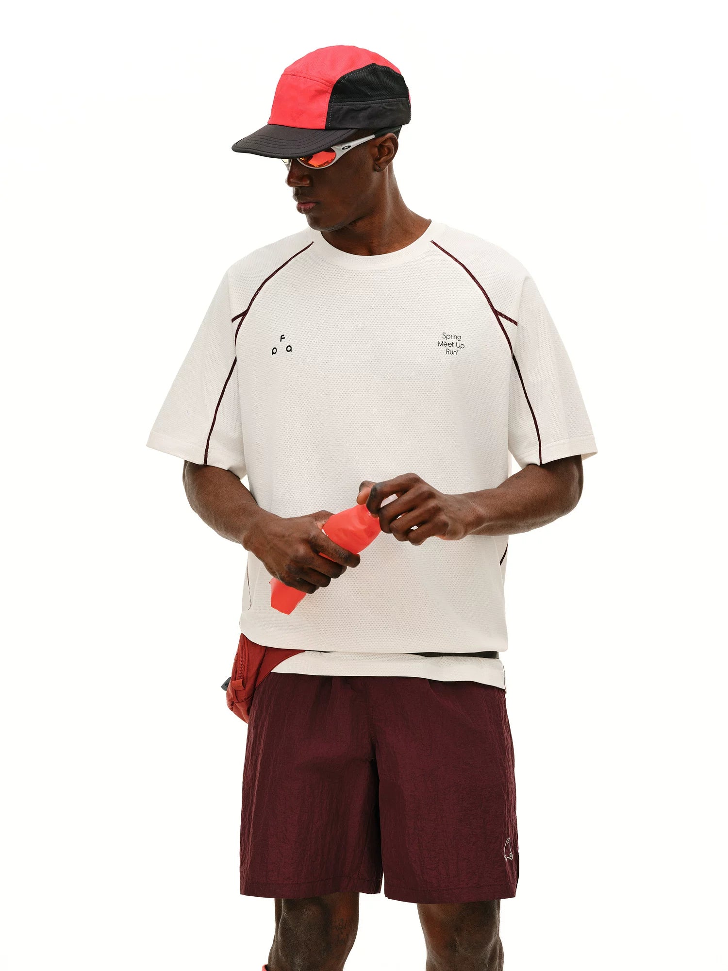 FPA Moisture Absorption Quick Drying Contrasting Casual Tee