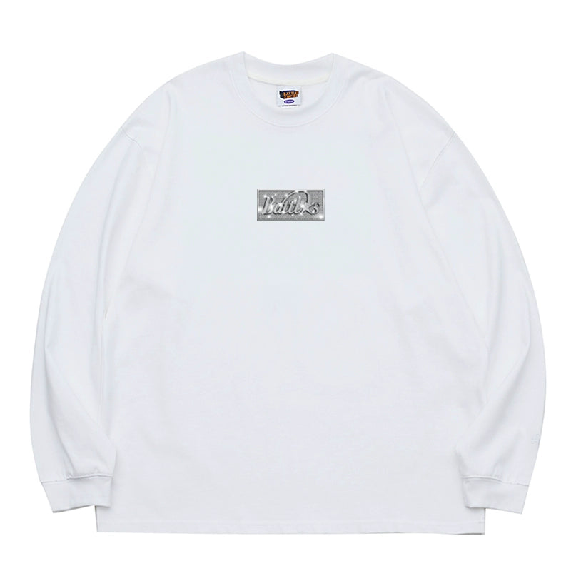 Battles Diamond Print Logo Long Sleeve
