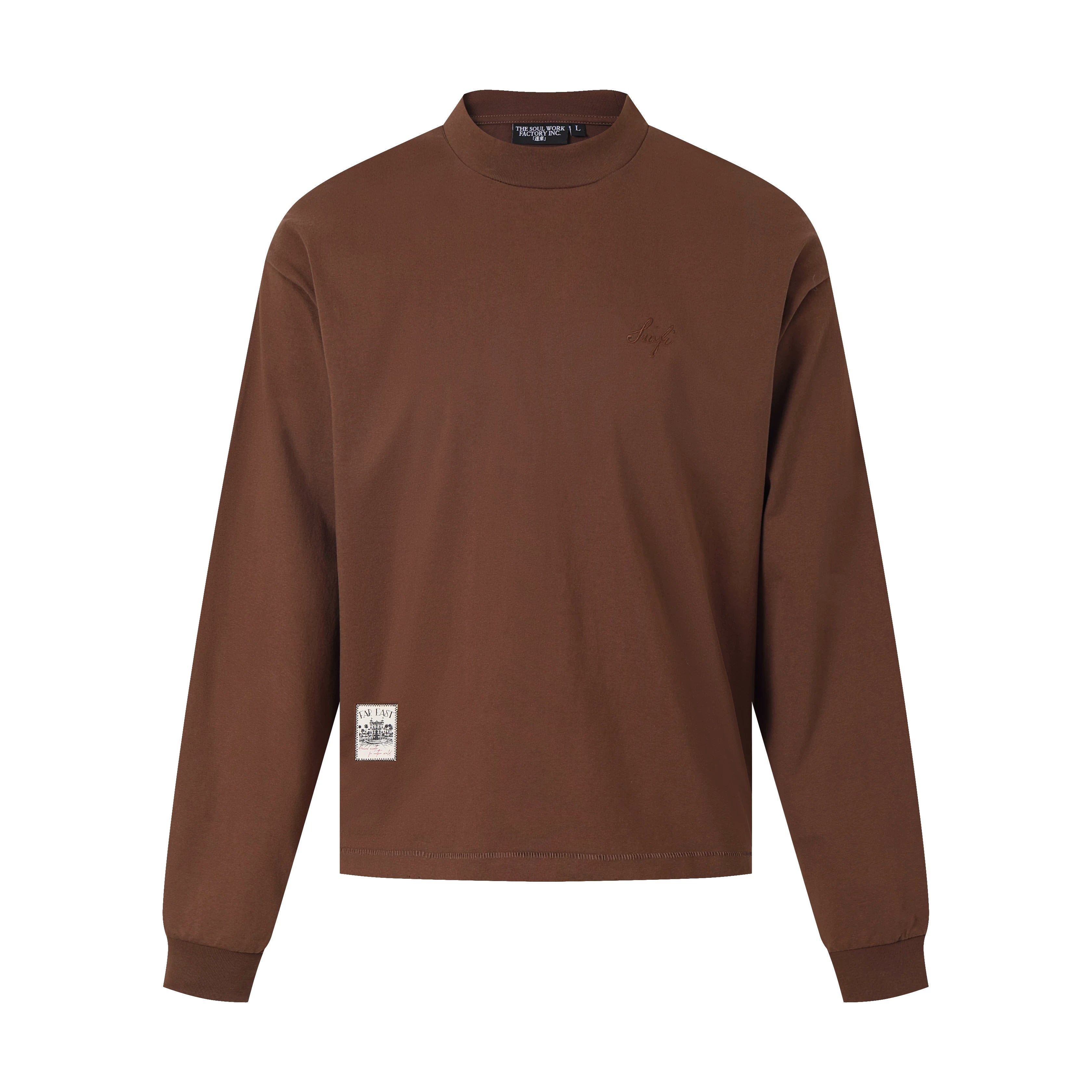 SWFI Patch Basic Small Neckline Long Sleeve