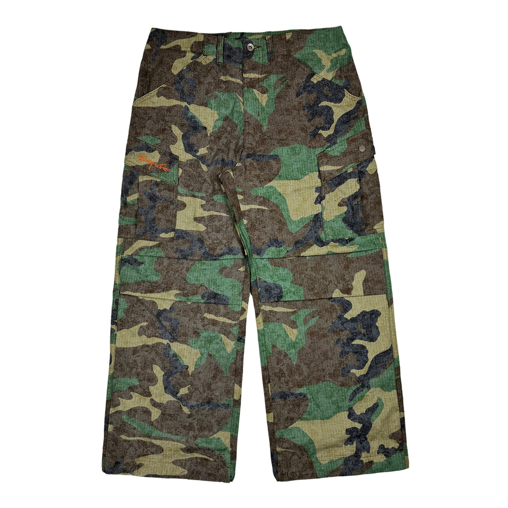 ComicTree Vintage Camo Casual Straight Pants