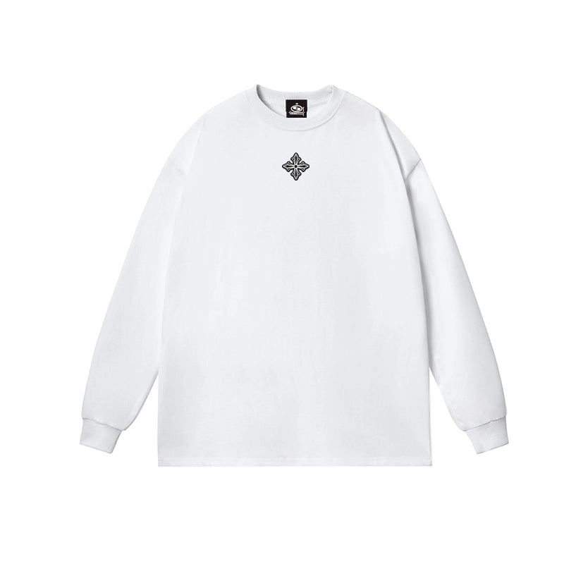 76NMK heavy 280g versatile pure cotton SPADES Long Sleeve Tee