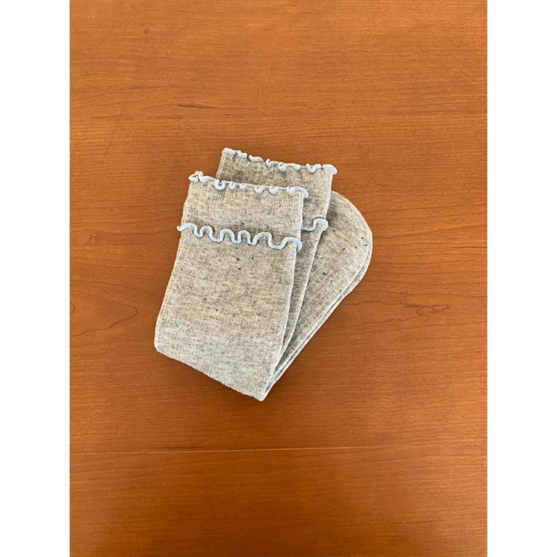 KANO Niche Korean Version Stacking Socks