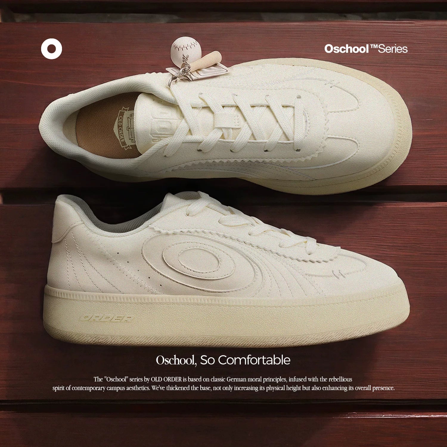 OLDORDER Simple Platform Versatile German Training Shoes