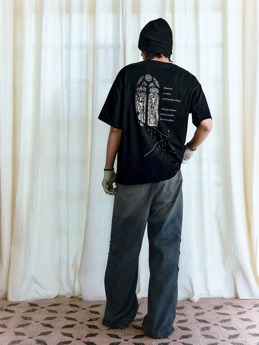 JCAESAR Murderer Illustration Width Short Tee