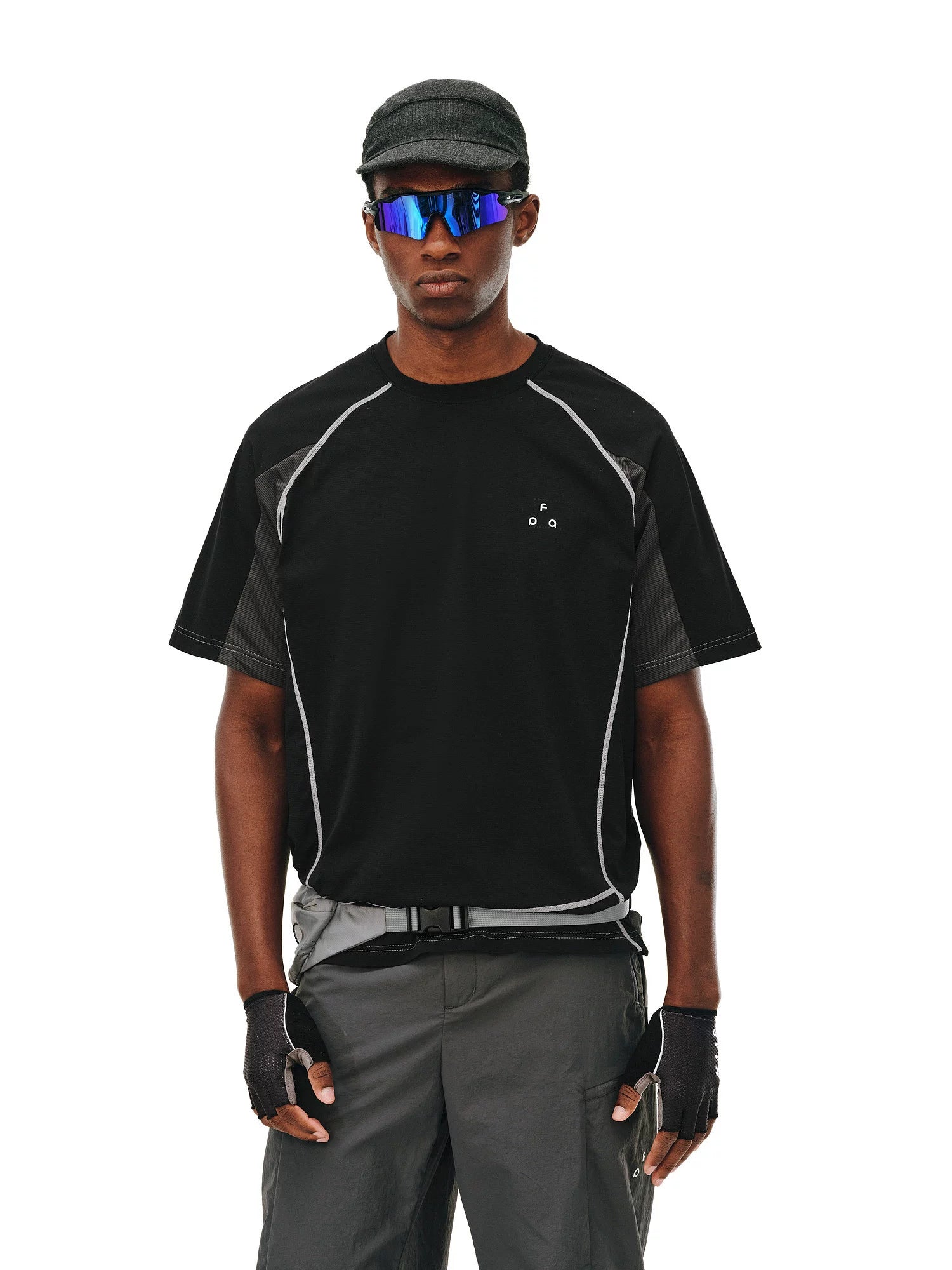 FPA Contrasting Splicing Quick Drying Casual Tee