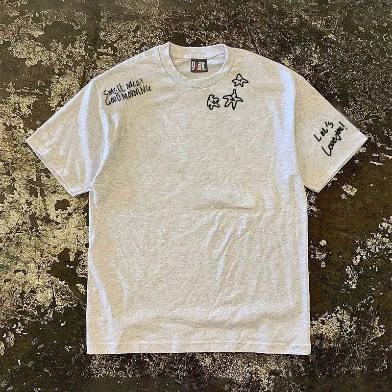 UPUPXIA Casual Loose Versatile Tee