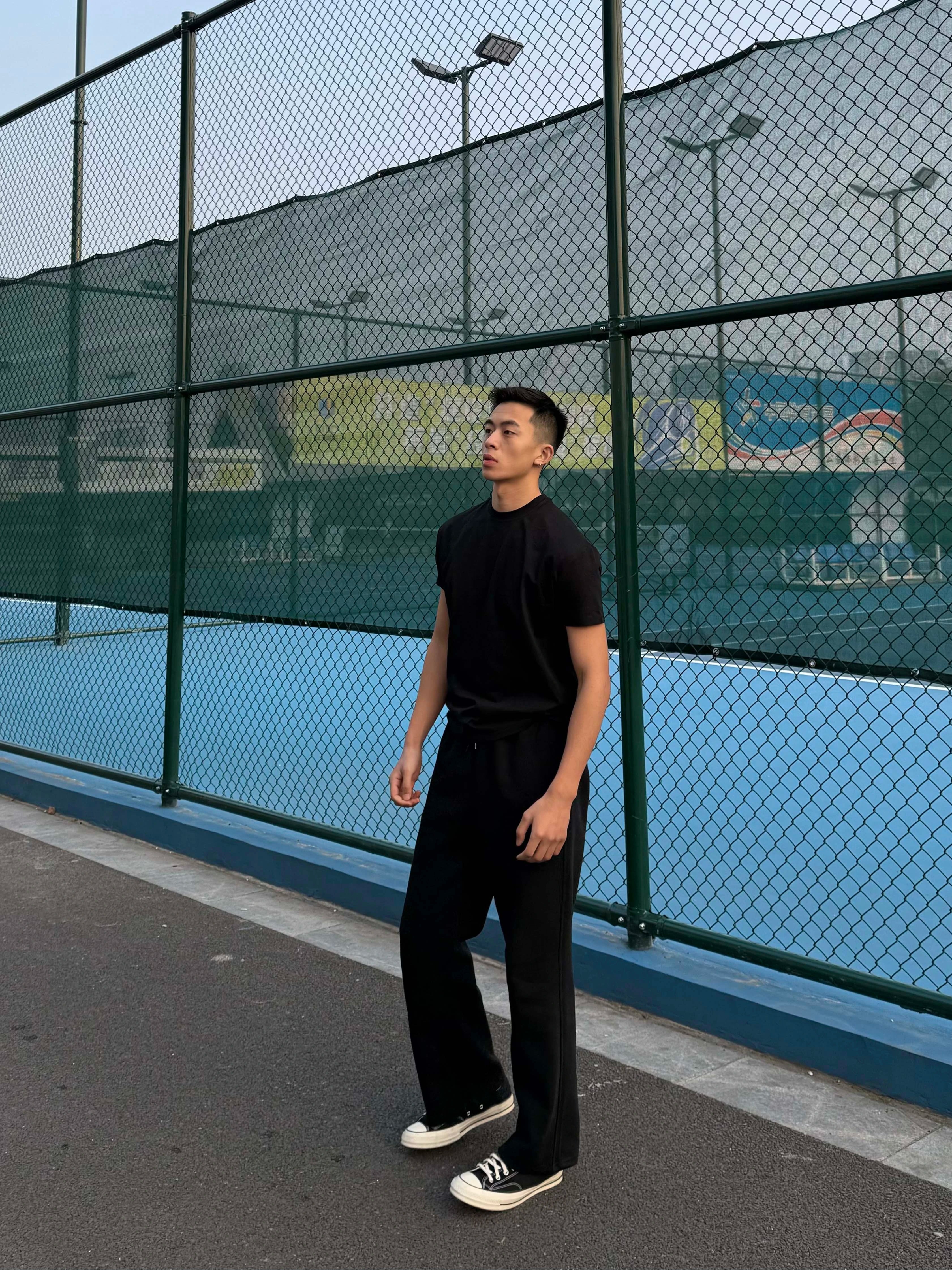 GTAL Embroidery Moisture-absorbing Quick-drying Round Neck Tee