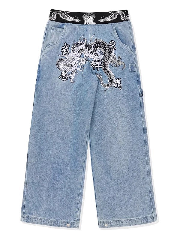 GameOne Loose Straight Hip Hop Jeans