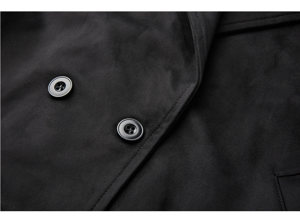 EME Vintage Plaid Short Wide Casual Jacket