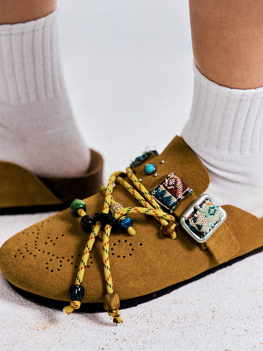 CONP Fur Punched Bag Head Birkenstocks