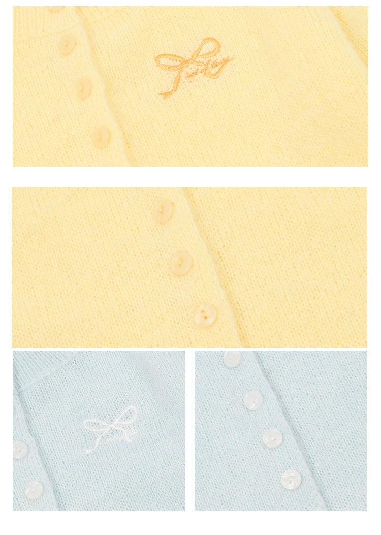 Umoumo Fresh and Simple Versatile Thin Knitted Jacket