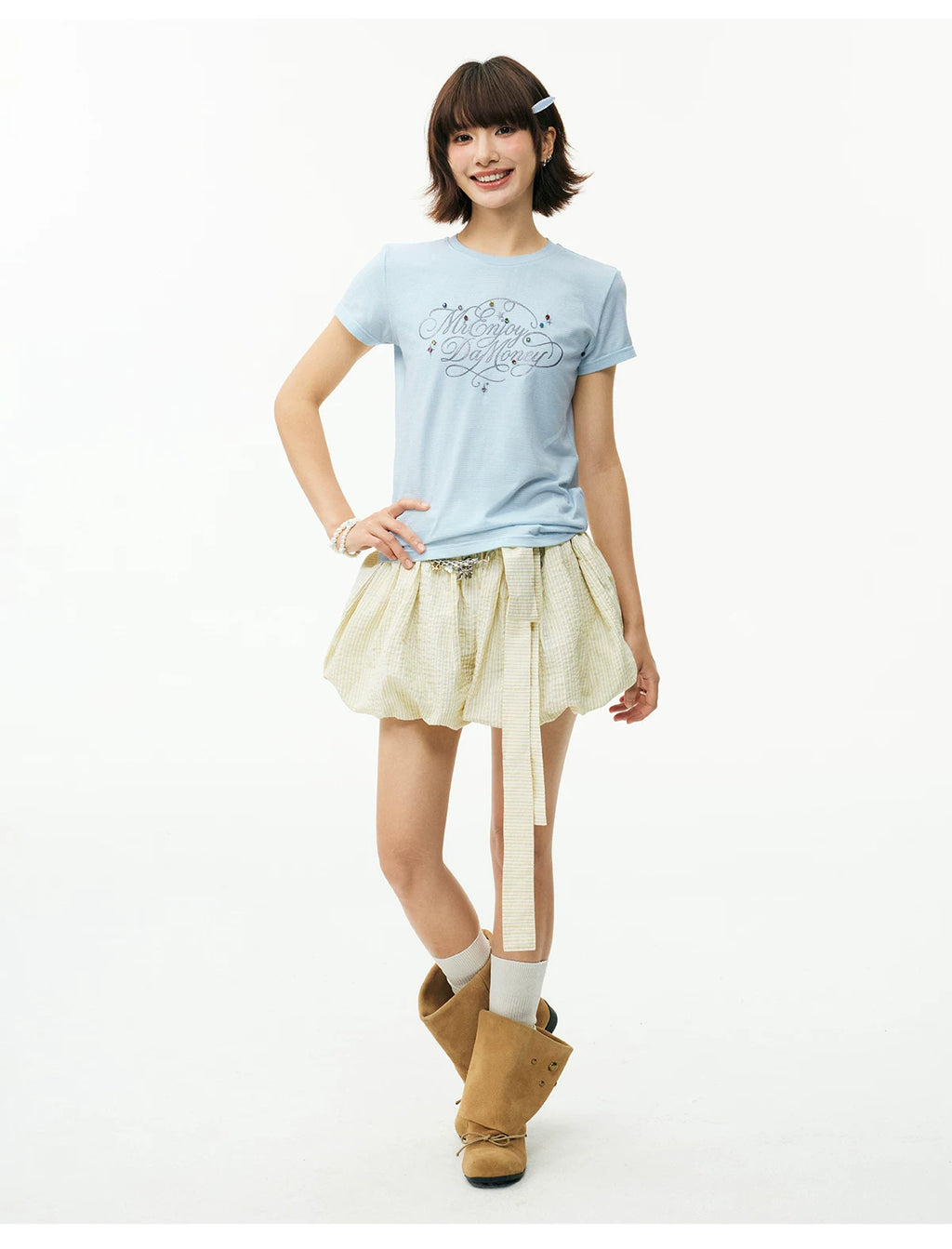 MEDM Hot Drilling Casual Slim Tee