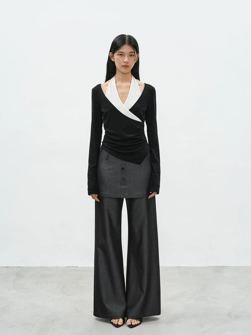 EIGHTHMONTH High-waisted Slacks