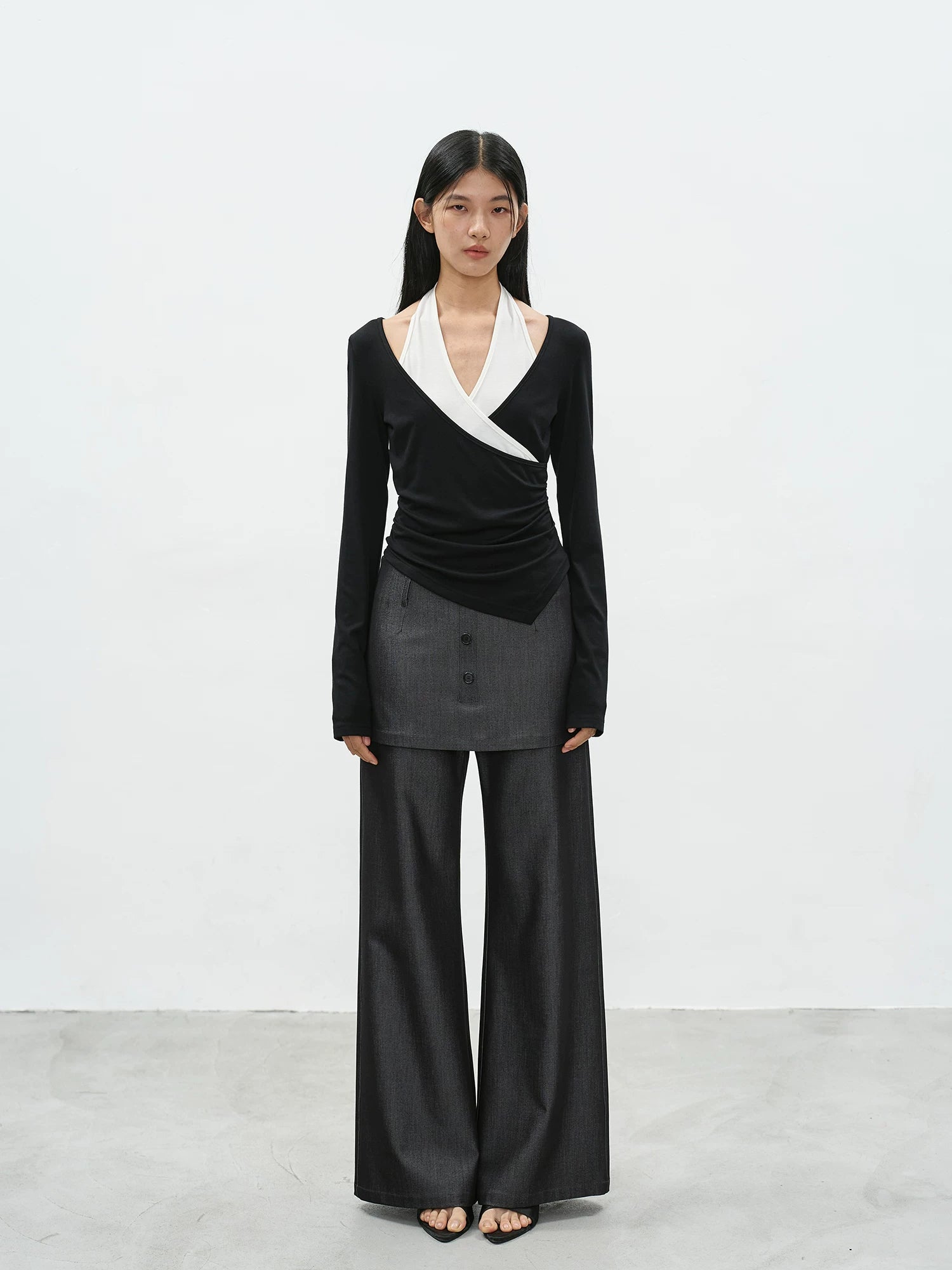 EIGHTHMONTH High-waisted Slacks