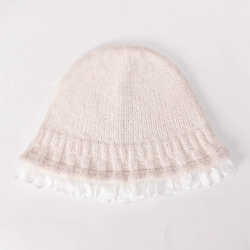 YORSOY Retro Lazy Knitted Warm Wool Hat