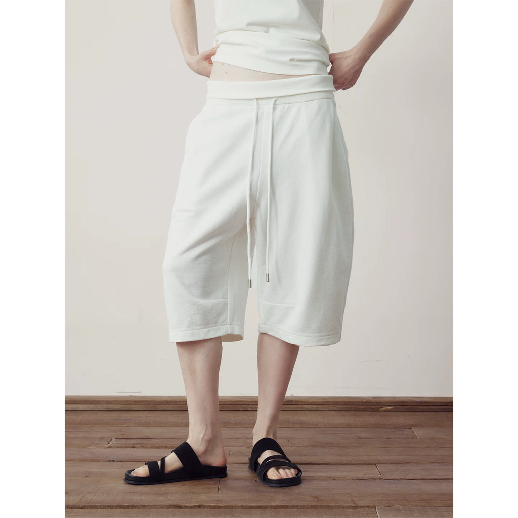COLN Fold-waist Casual Sweatpants