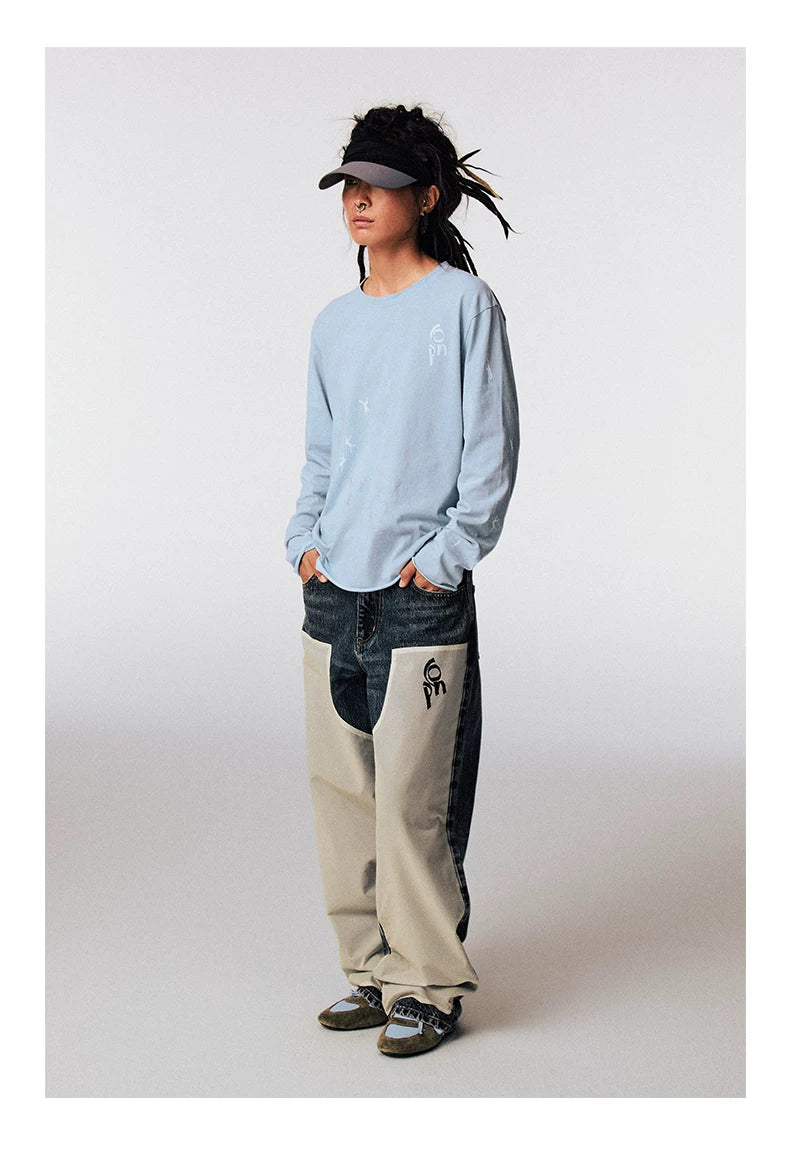 CONP Retro Smudge Casual Long Sleeve