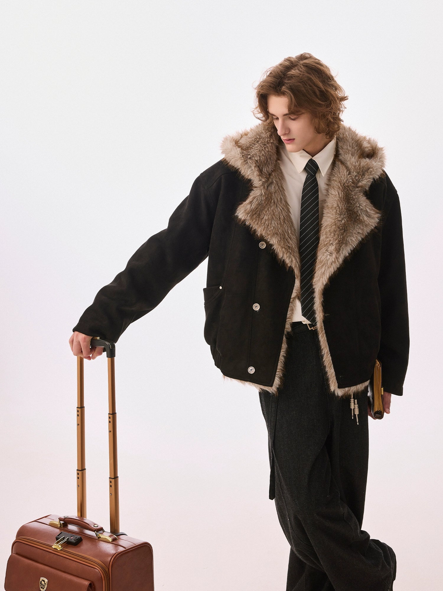 CHOR Premium Suede Lapel Jacket